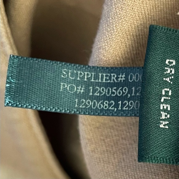 Lauren Ralph Lauren Classic Women’s Tan Straight Leg size 12 - Picture 11 of 13